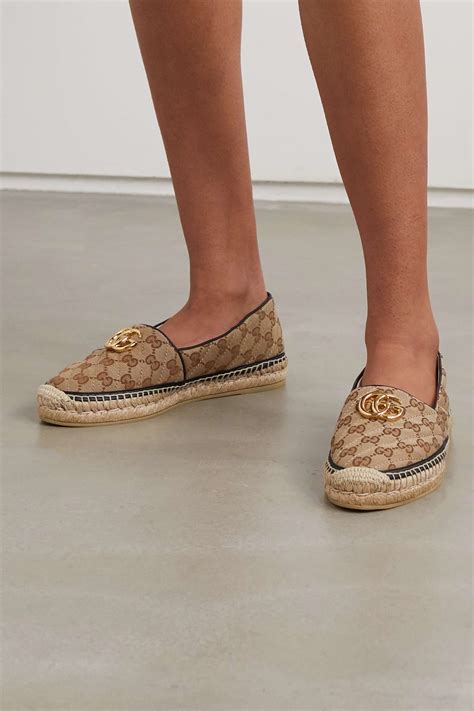 gucci espadrilles beige